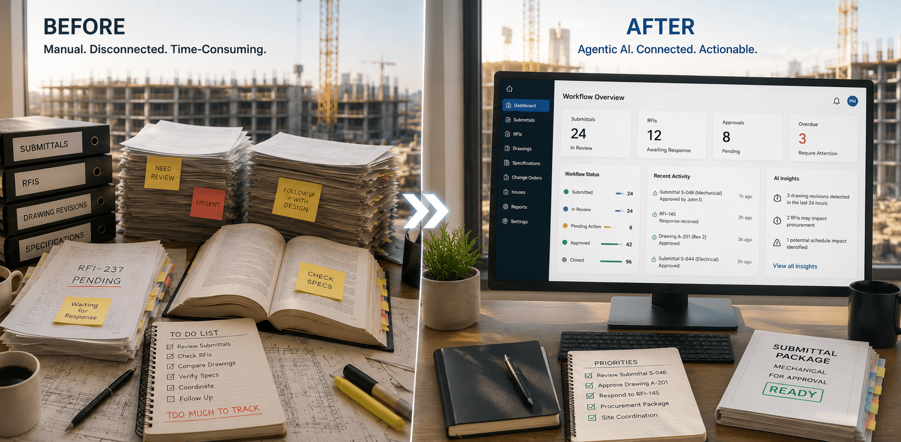 Cover Image for How agentic AI fits into a construction document workflow